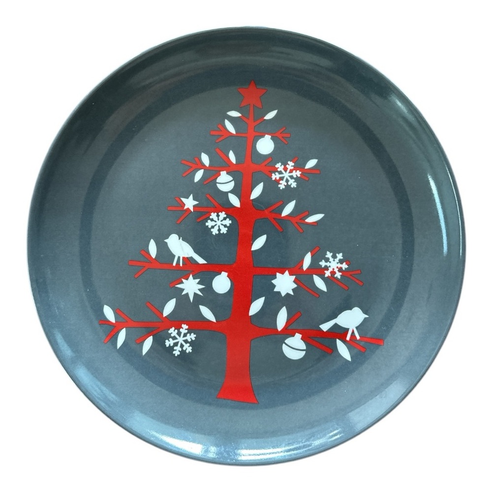 Crate & Barrel Holiday Plater